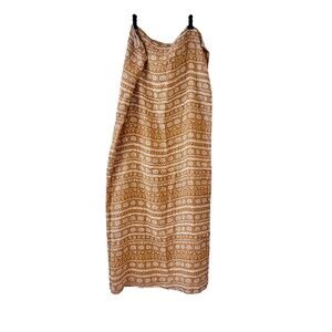 LifeTree Swaddle Blanket Mustard Muslin Gold Oeko-Tex Bamboo Cotton